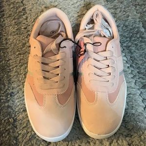 Pink sneakers